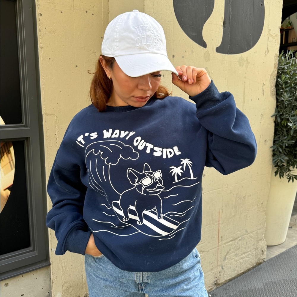 IT WAVY OUTSIDE CREWNECK